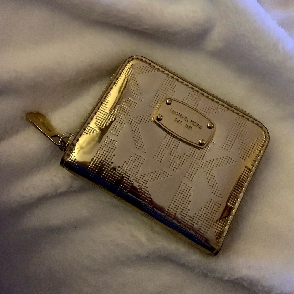 Limited Edition Metallic Gold Michael Kors Wallet